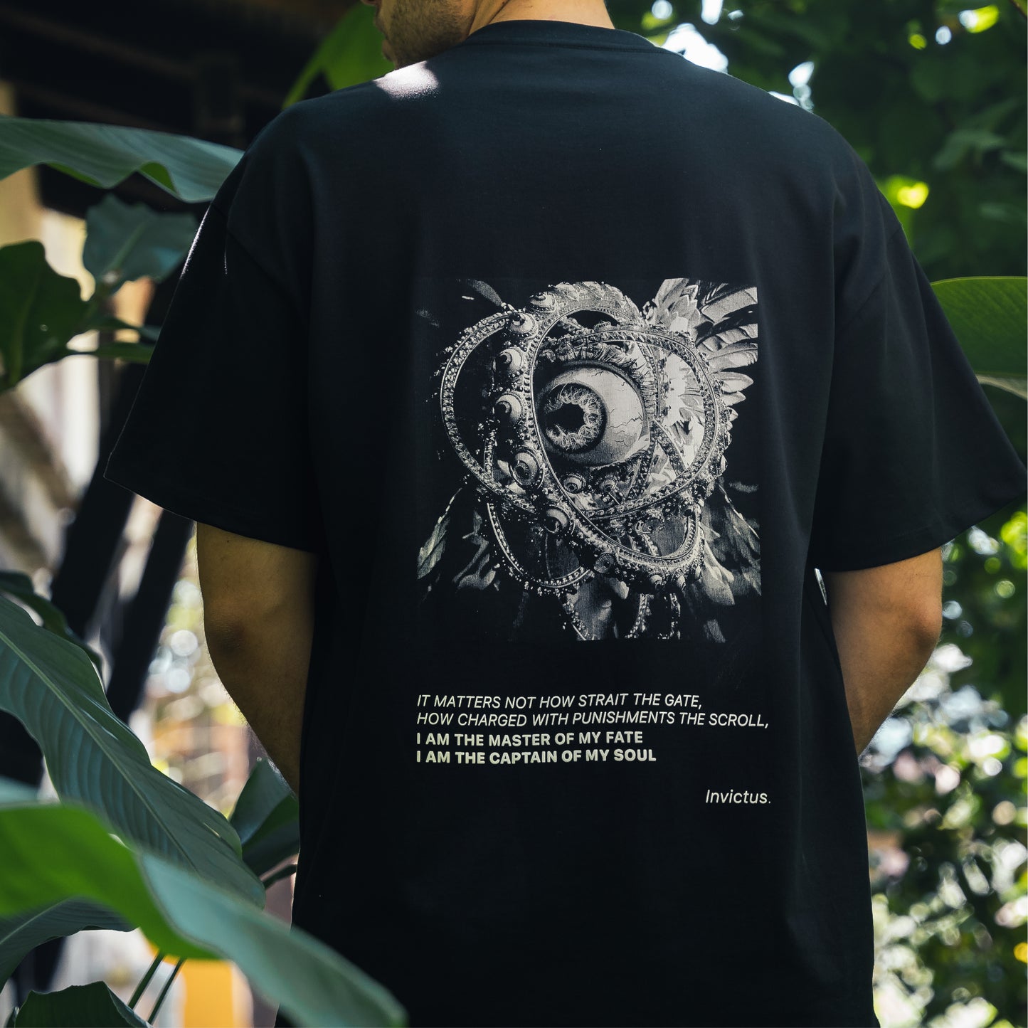 Ángel Oversize T-shirt Black
