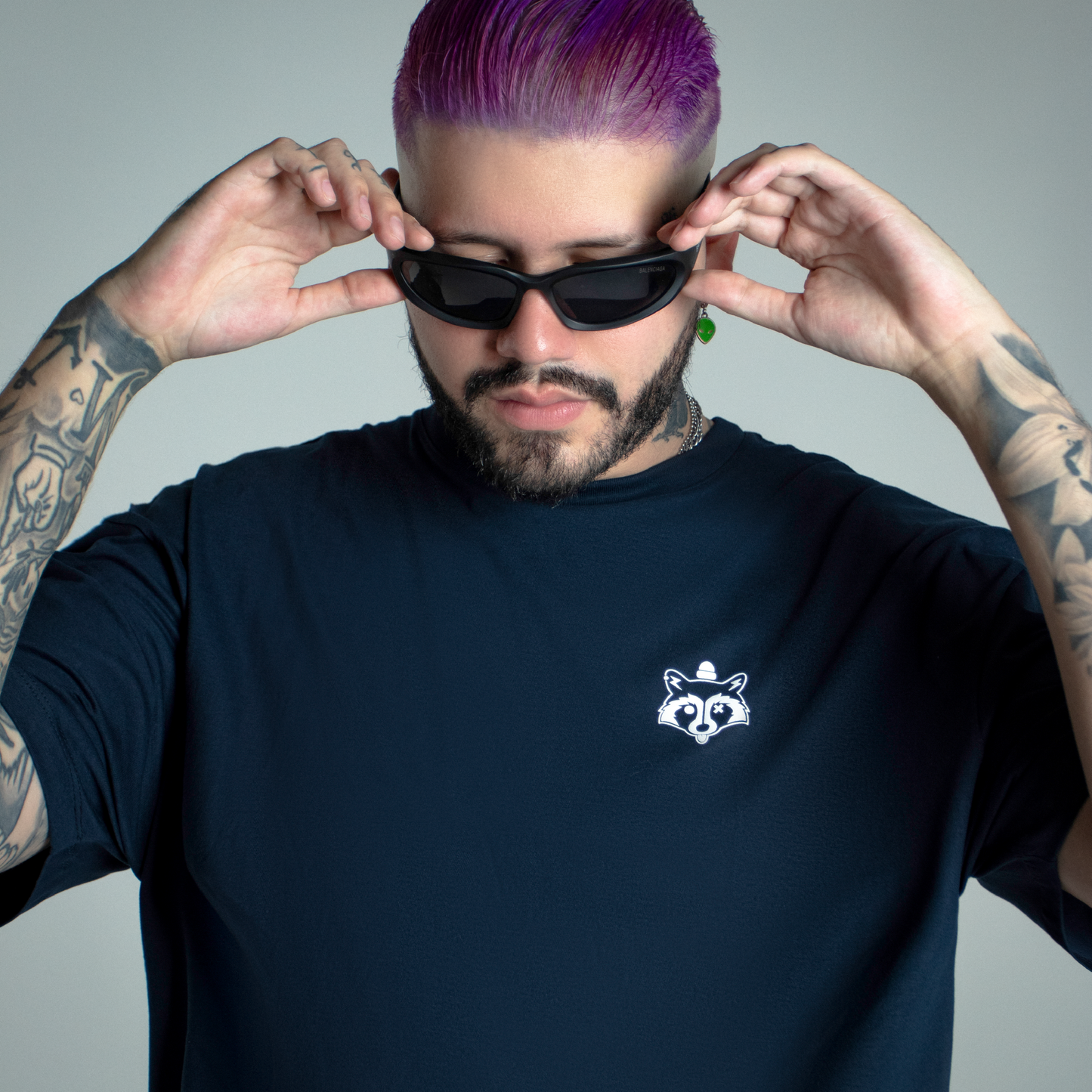 LOGO BLUE T-SHIRT