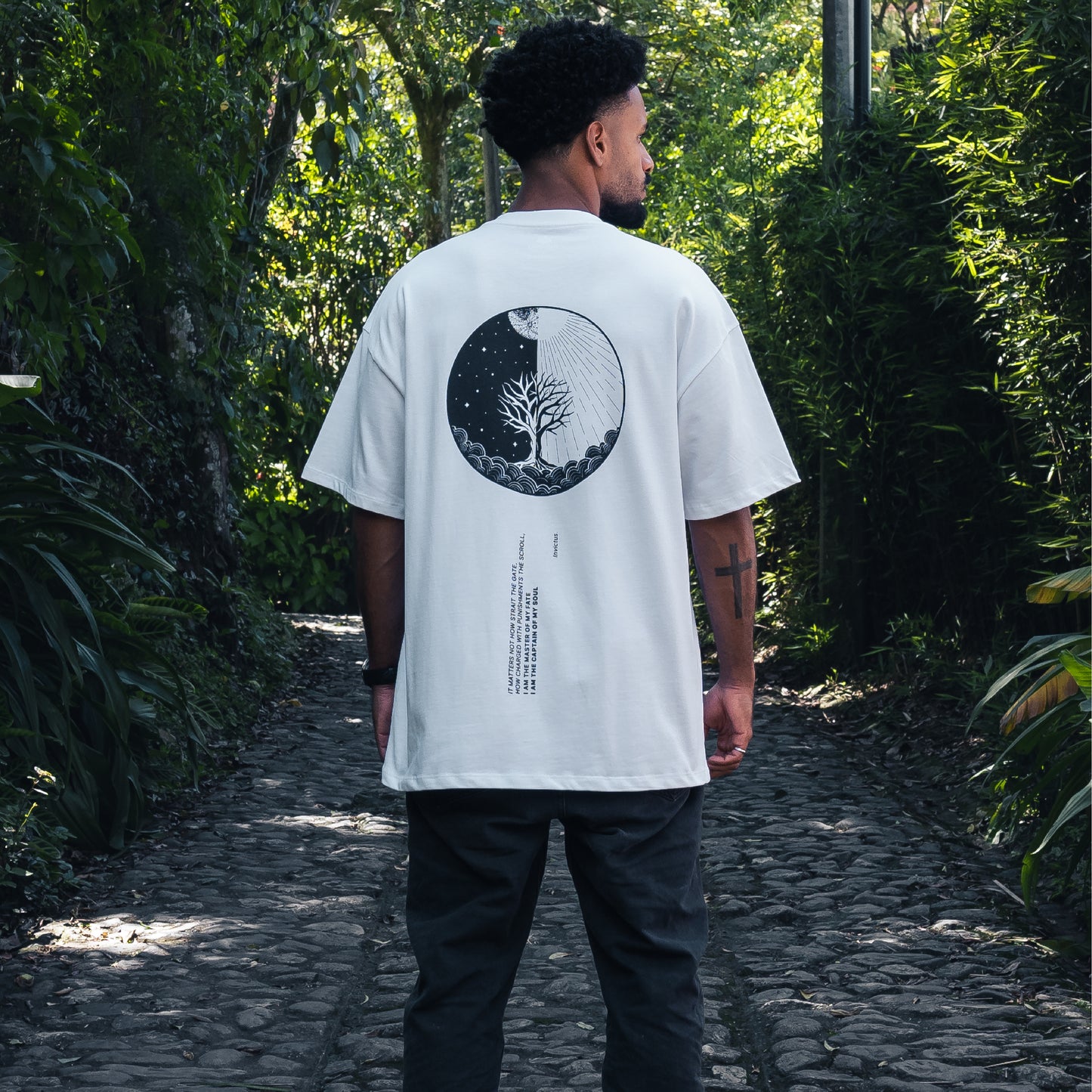 Árbol Oversize T-shirt White