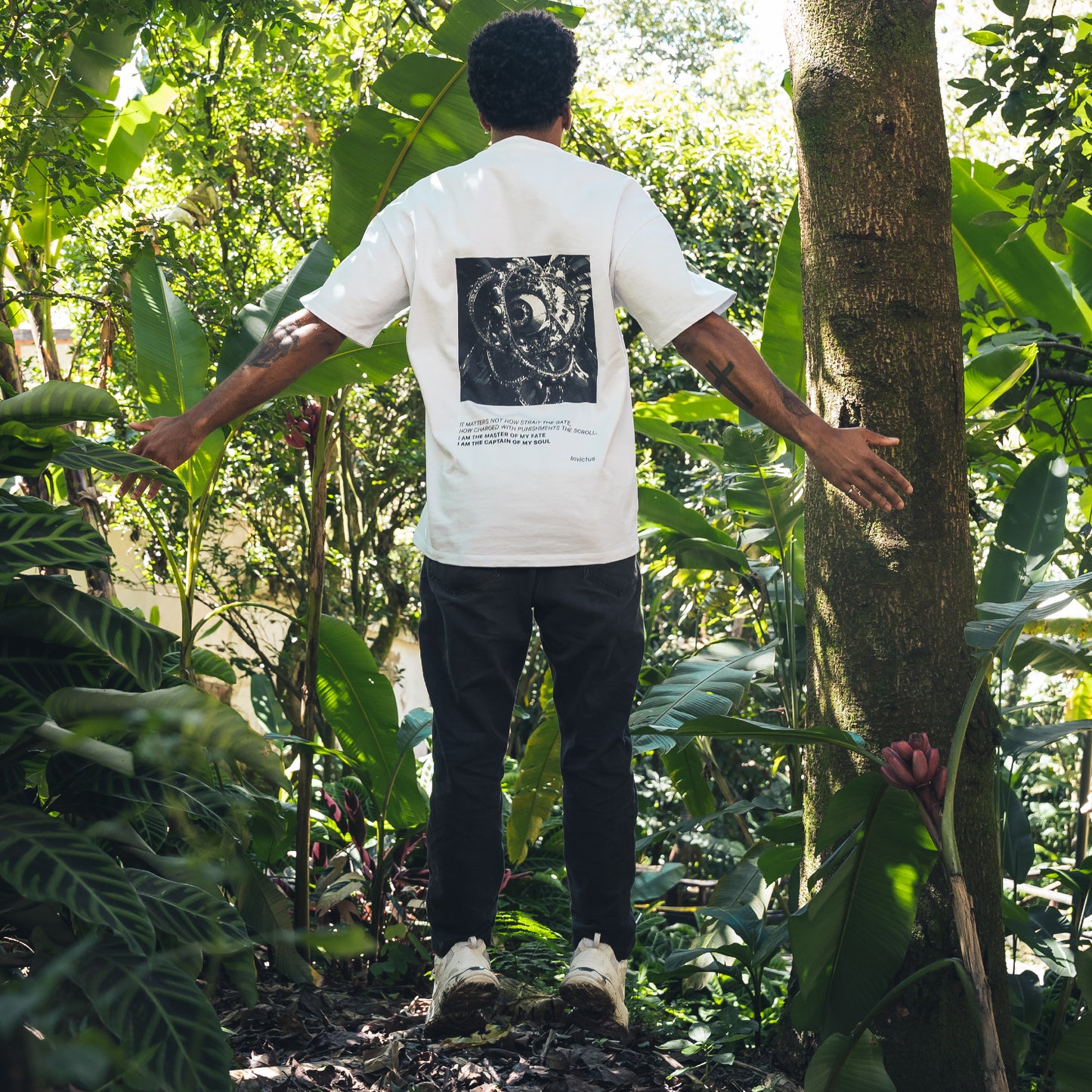 Ángel Oversize T-shirt White