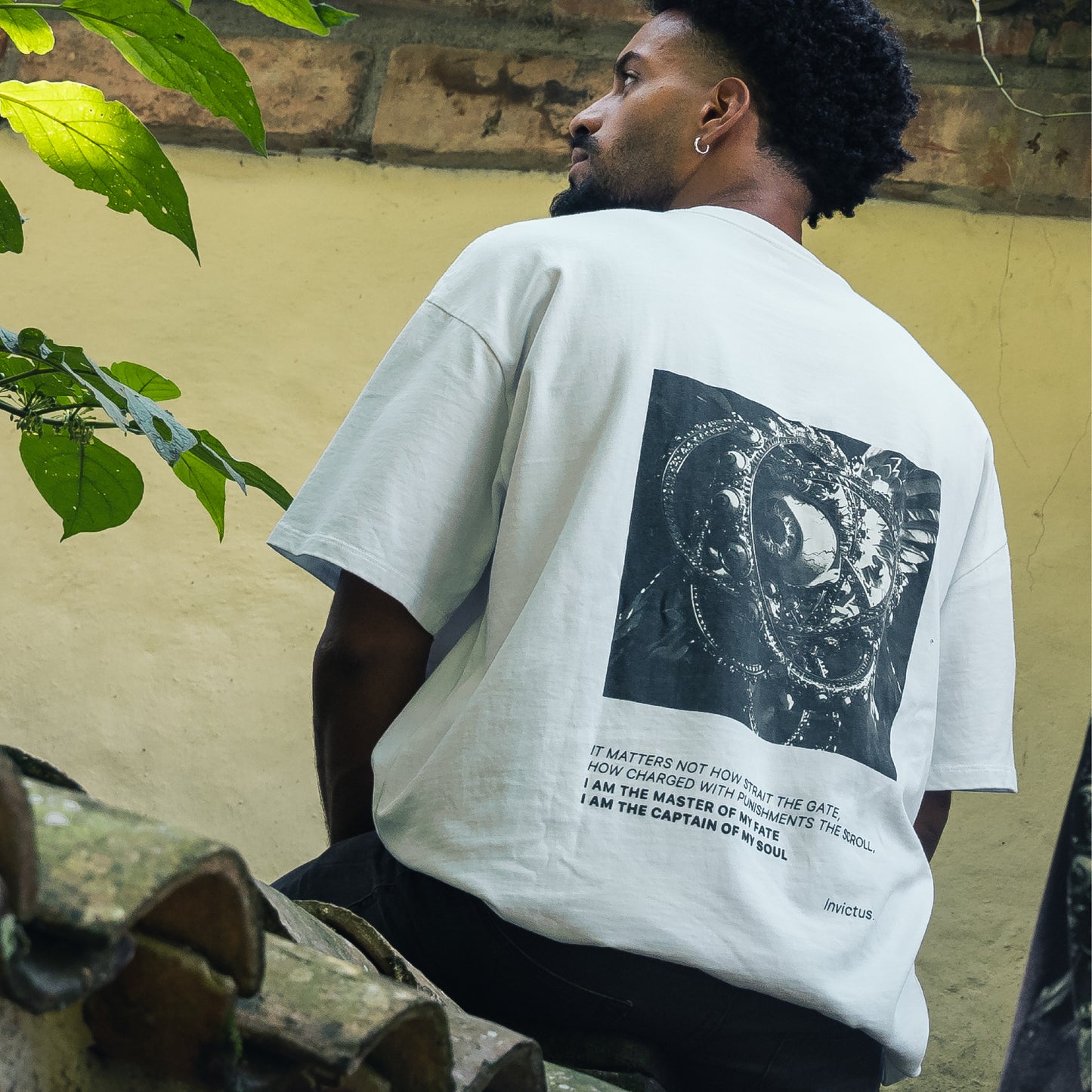 Ángel Oversize T-shirt White