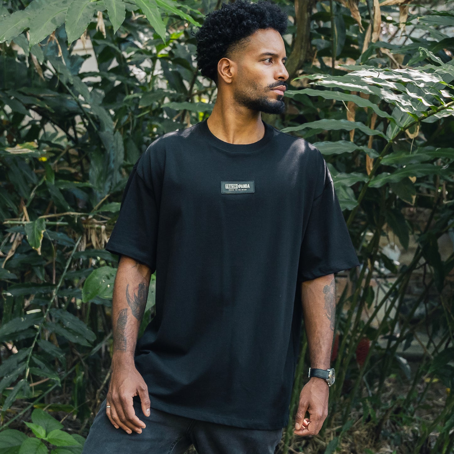 Árbol Oversize T-shirt Black