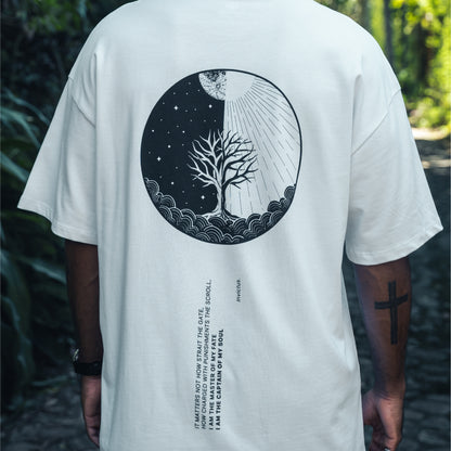 Árbol Oversize T-shirt White
